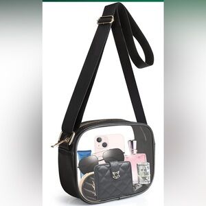 Clear stadium bag never used